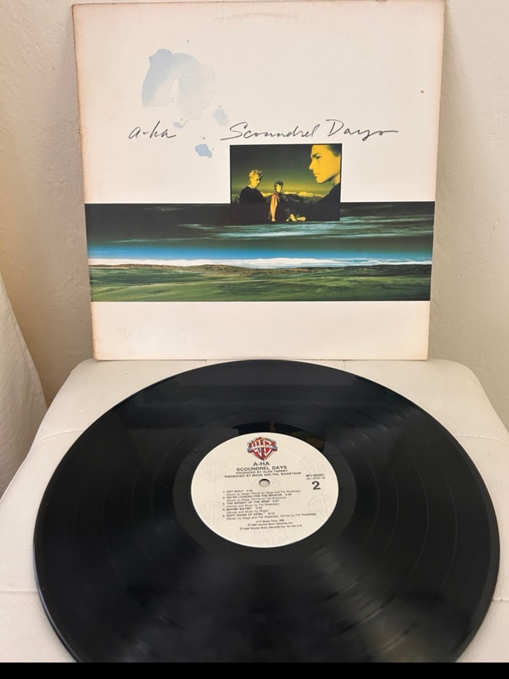 A-ha Scoundrel Days Original Vinyl LO Record
